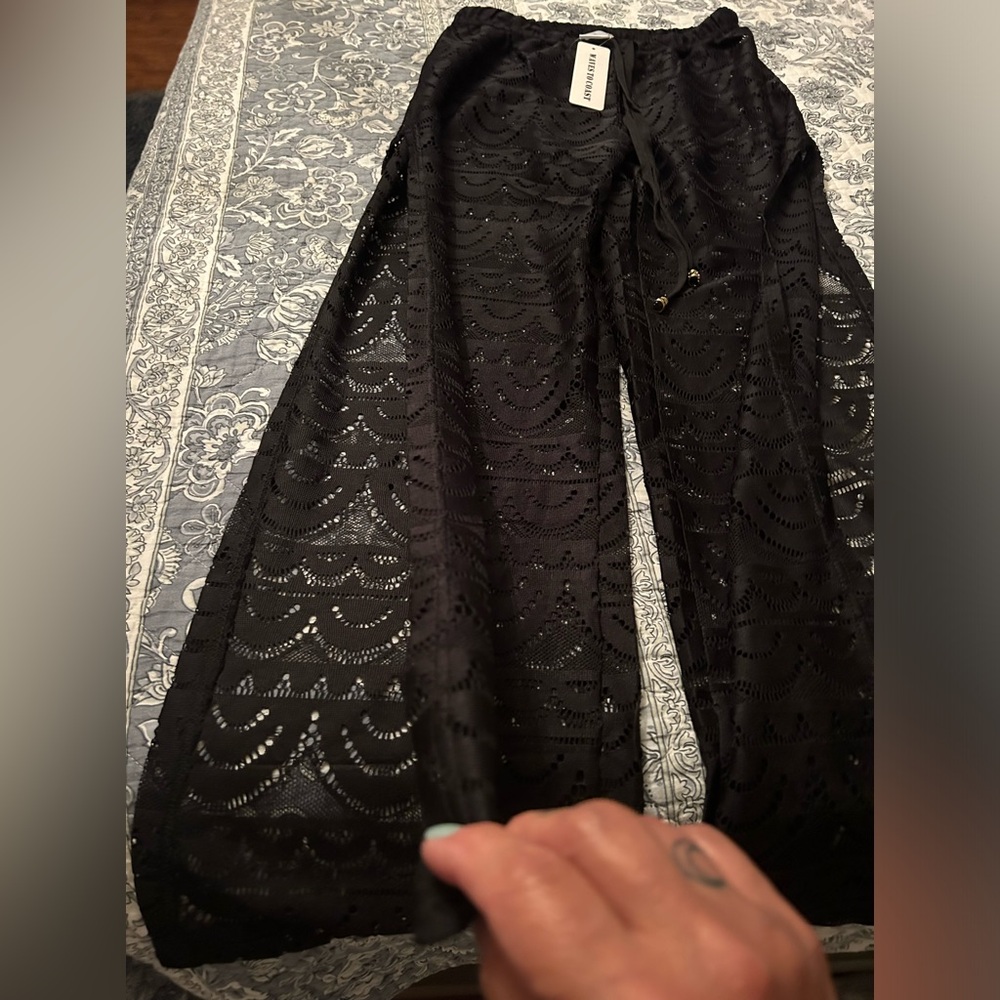 Swim pant coverup